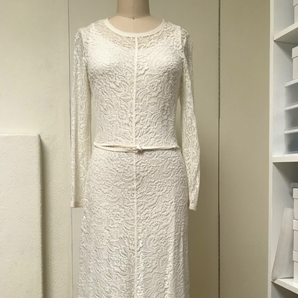 Raquel Allegra Lace Dress Long Sleeve NWT